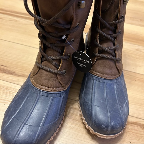 London Fog Duck Boots Winter Boots Casual Warm Size 8 - Picture 2 of 5